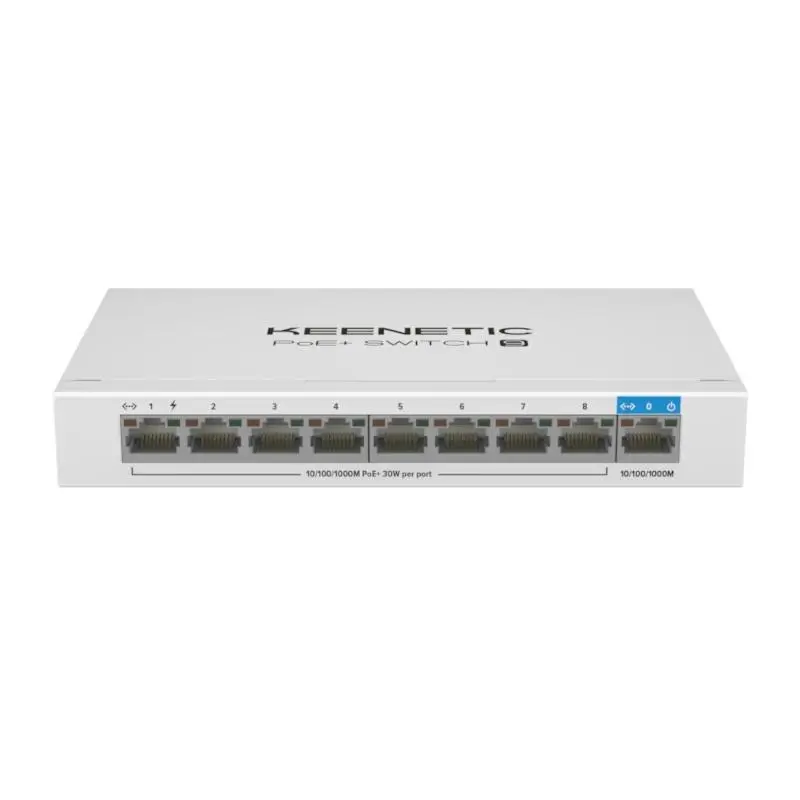 Keenetic Switch PoE 9 Puertos Gigabit