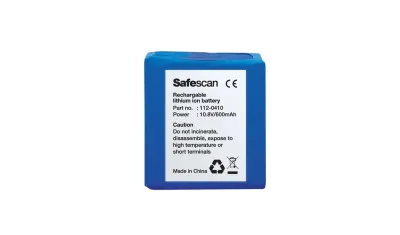 Safescan LB-105 Batería Recargable para Detectores de Billetes Falsos 155-S, 165-S y 185-S - Autonomía 30h