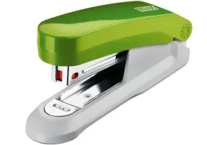 Novus Evolution E15 Grapadora de Sobremesa Hasta 15 Hojas Color Verde/Gris
