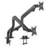 Ewent EW1534 Soporte De Mesa Para 2 Monitores De 34