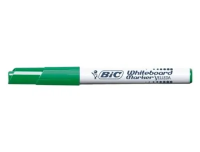 Bic Velleda 1741 Marcador para Pizarra Verde - Punta 4.5 mm - Trazo 1.4 mm - Tinta Acetona