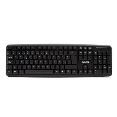 Nilox Teclado USB Cable Negro