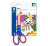 Staedtler Noris 965 Tijera Escolar de Seguridad 14cm - Agarre Ergonómico Suave, Cuchillas Romas