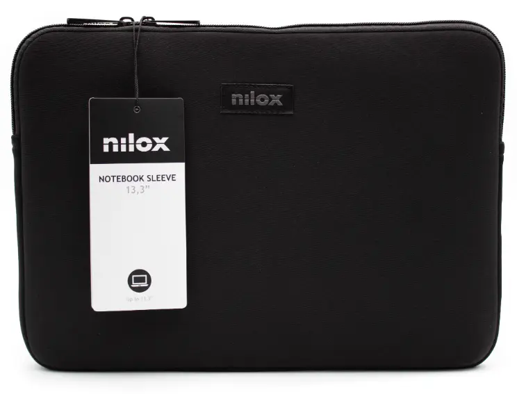 Nilox Funda Sleeve Portátil 13,3" Negra