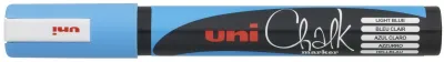 Uni-ball PWE-5M Marcador de Tiza Líquida Punta Cónica 1.8-2.5mm Color Azul Claro