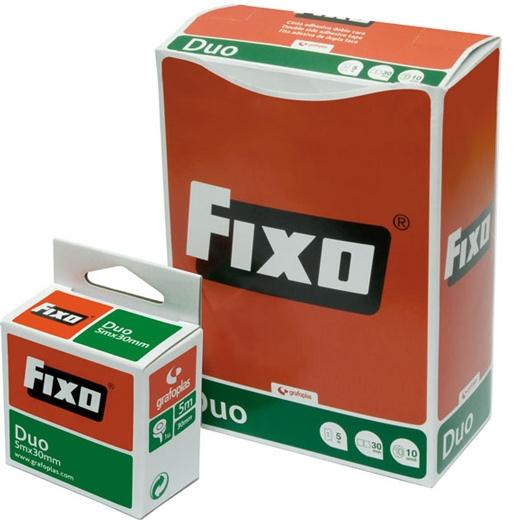 Fixo Bíster Cinta Doble Cara 15Mmx5M