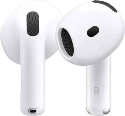Apple AirPods 4ª Gen Auriculares Inalambricos - Estuche de Carga - USB-C - Color Blanco