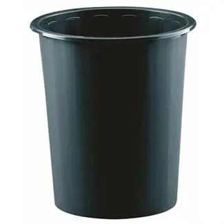 Faibo Papelera Plástica Polipropileno 310x280mm 14L Negra Cerrada