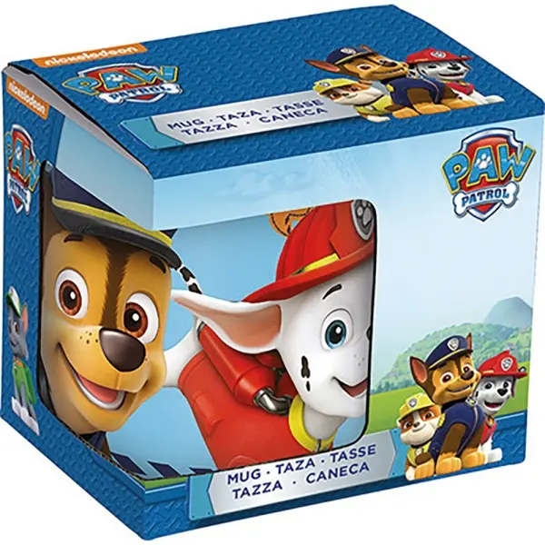 Safta Taza Cerámica Paw Patrol Friendship 325ml - Color Azul - 117x87x100mm