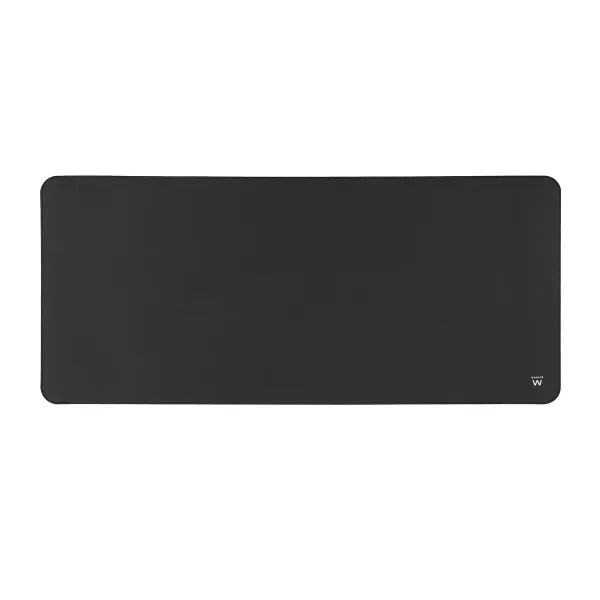 Ewent Alfombrilla De Raton Extragrande Para Oficina Y Juegos - Extragrande - Superficie De Poliester (Lycra) - Base De Goma Antideslizante - 900X400X3Mm - Color Negro