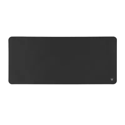 Ewent Alfombrilla de Ratón Extragrande 900x400x3mm, Superficie de Poliéster y Base Antideslizante, Color Negro