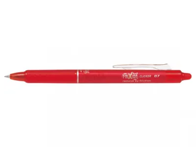 Pilot Bolígrafo Tinta Borrable Frixion Clicker 0.7 Rojo