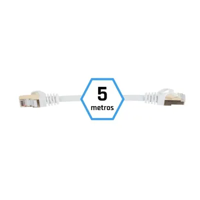 iggual Latiguillo CAT7 S/FTP LSZH 5 Metros Blanco