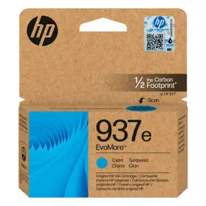 HP 937e XL Cartucho de Tinta Original Cyan
