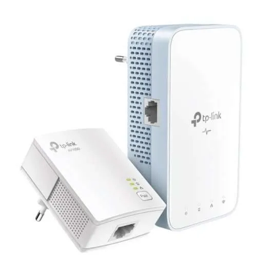 Tp-Link Pack De Adaptadores Powerline Gigabit Av1000 Wifi - 1000Mbps - Alcance Hasta 300M - Gigabit Ethernet