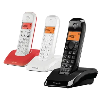 Motorola S1203 Teléfono DECT Trio en Colores