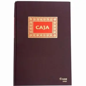 DOHE LIBRO CAJA DE CONTABILIDAD 100H NUMERADAS FOLIO NATURAL