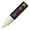 Posca Marcador PC-8K No Permanente Punta Biselada 8.0mm Marfil