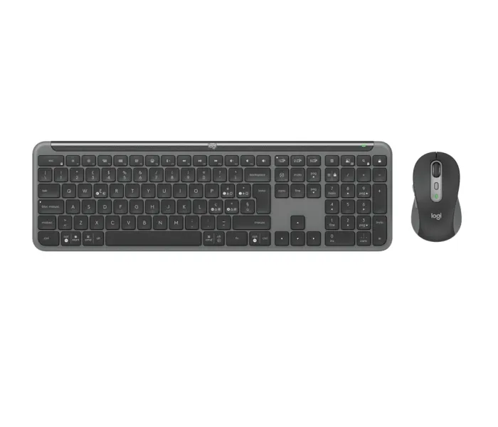 Logitech Mk950 Pack Inalambrico Usb Teclado Multimedia + Raton 1000Dpi - Botones Easy-Switch - Color Grafito