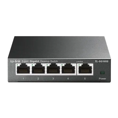 Switch No Gestionable Tp-Link Sg105S 5P Giga Carcasa Metalica No Rack