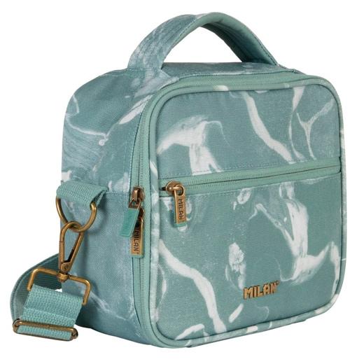 Milan Bolsa Isotérmica Porta Alimentos 3,5L Con 3 Recipientes Serie Lava Verde