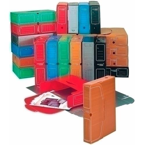 Carchivo Caja Archivo Definitivo Desplegado Pp 100Mm Folio Marrón