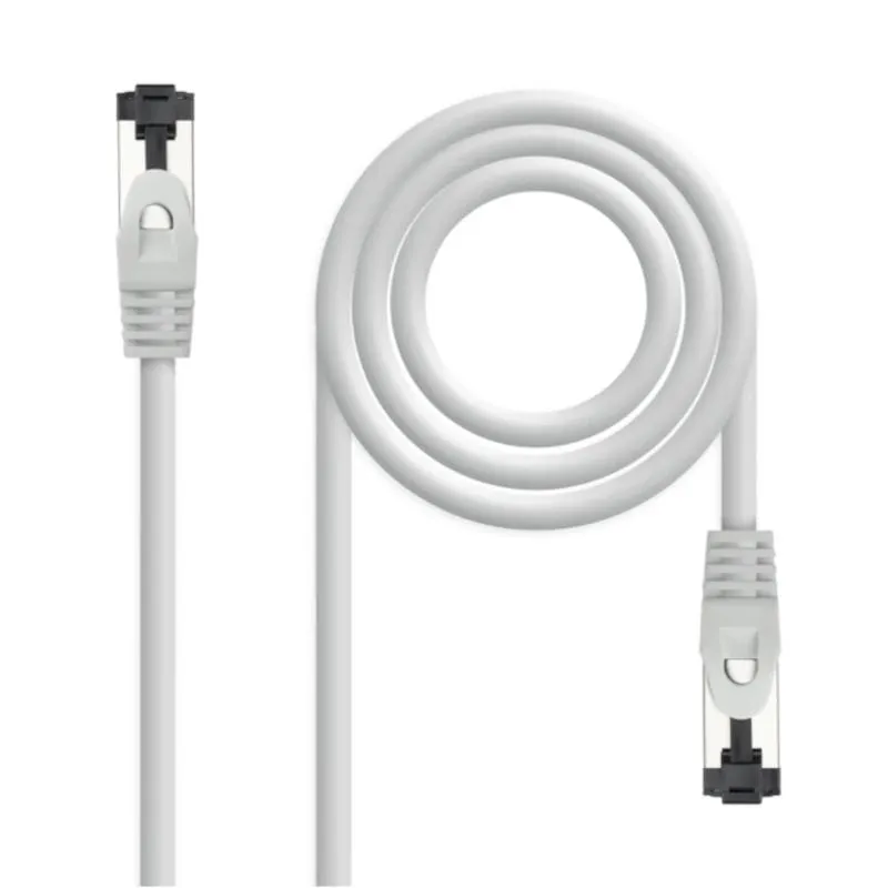 Nanocable Cable de Red Cat. 8.1 2GHz SSTP Gris 1m