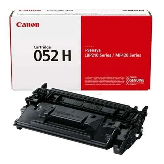 Canon 052H Negro Cartucho De Toner Original - 2200C002