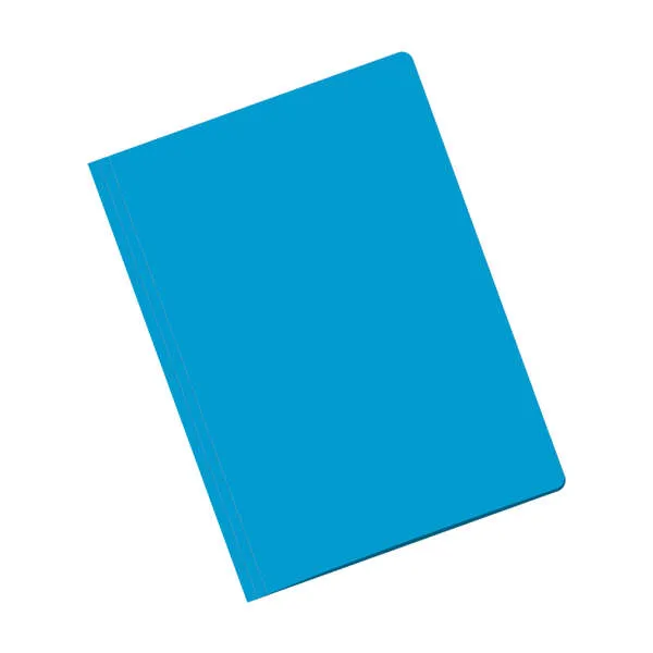 Dohe Subcarpeta Cartulina Azul Intenso Folio Fastener 180gr - 50 Unidades