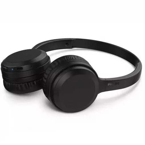 Philips Auriculares Supraaurales Inalambricos - Bluetooth - Aislamiento Sonoro - Bateria 250Mah - Alcance 10M - Microfono Integrado - Controles En Auricular - Altavoz 30Mm - Plegable - Color Negro