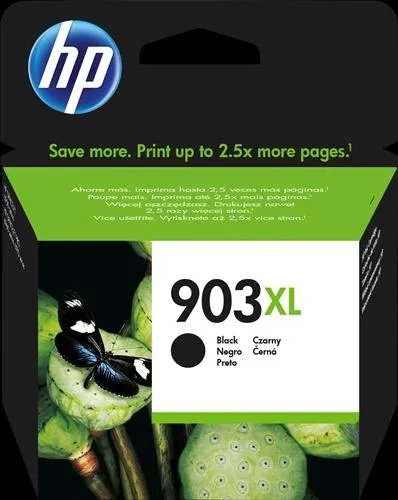 HP Cartucho de Tinta Negro Nº 903XL para OfficeJet Pro 6860 / 6960 / 6970