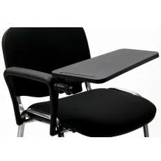 Unisit Reposabrazos Con Mesita Escritorio Para Silla Confidente Dado Negro
