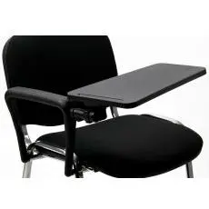 Unisit Reposabrazos Con Mesita Para Silla Confidente Dado Negro