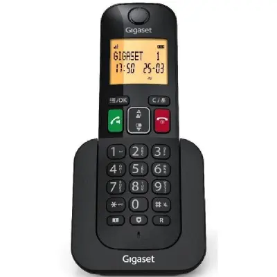 Gigaset Elemental 400 Inalámbrico DECT Negro