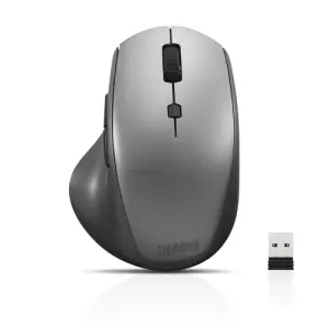 Lenovo Mouse Inalámbrico ThinkBook 2.4GHz - Ergonomía y Eficiencia