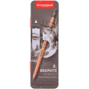 Talens Bruynzeel Lápices De Grafito Expression HB A 8B Estuche 6 Unidades