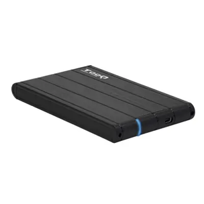 TooQ TQE-2530B Caja Externa 2.5" USB 3.0 para HDD SATA hasta 9.5mm Negra