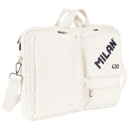 MILAN MALETÍN PARA PORTÁTIL 17" COLECCIÓN 430 SINCE 1918 BEIGE