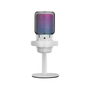 Mars Gaming Micrófono De Estudio Profesional MMICSEW Blanco USB-A/USB-C 196KHz 24 Bits ARGB