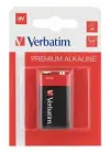 Verbatim Pilas Alcalinas 9V 6LR61 - Pack 1 Unidad
