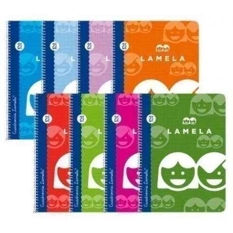 Lamela Cuaderno Espiral 40H 4º 70Gr Cuadrovía 3Mm - Papelería