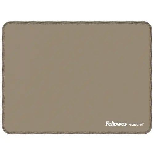 Fellowes Breyta Alfombrilla Xl - Antideslizante - Proteccion Antimicrobiana - Bordes Reforzados - Fabricado Con Material Reciclado - 21X28X0.25Cm - Color Beige Arena