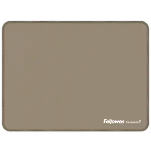 Fellowes Breyta Alfombrilla XL - Antideslizante - Proteccion Antimicrobiana - Bordes Reforzados - Fabricado con Material Reciclado - 21x28x0.25cm - Color Beige Arena
