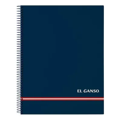 Safta Bloc Espiral A4 Micro 120H 5X5 T/Duras Forradas El Ganso Classic