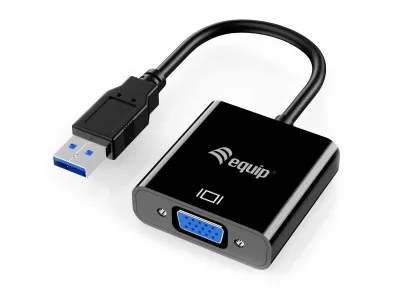 ADAPTADOR USB 3.0 A VGA EQUIP 1920 X 1080 60HZ - Alta Calidad