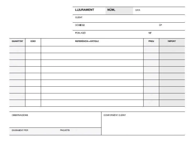 Apli Talonario Entrega 1/4 Apaisado Triplicado 210x148mm Papel Autocopiativo