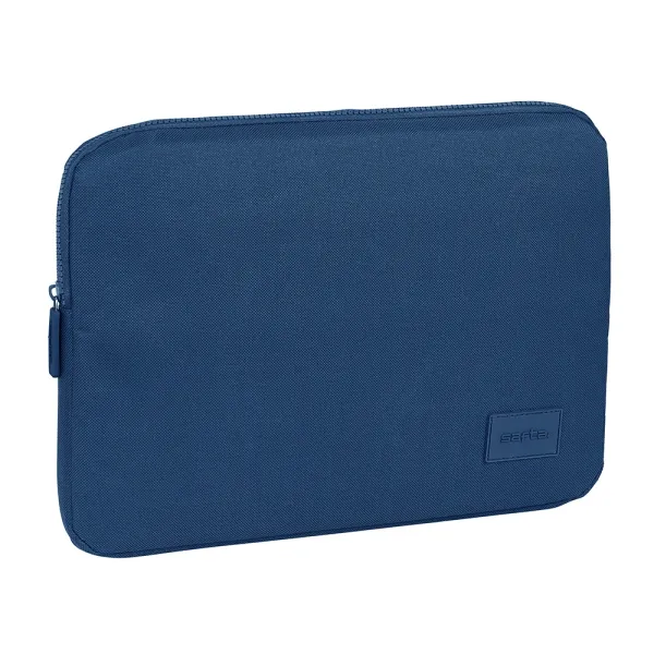 Safta Funda Para Portátil Hasta 14" Acolchada Color Azul Marino 340x20x250mm