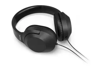 Philips Auriculares Supraaurales 2m Cable Jack 3.5mm Aislamiento Pasivo Negro