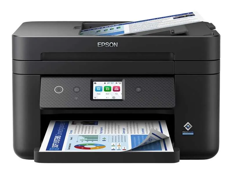 Epson Workforce Wf2960Dwf Impresora Multifuncion Color Fax Duplex Wifi 33Ppm