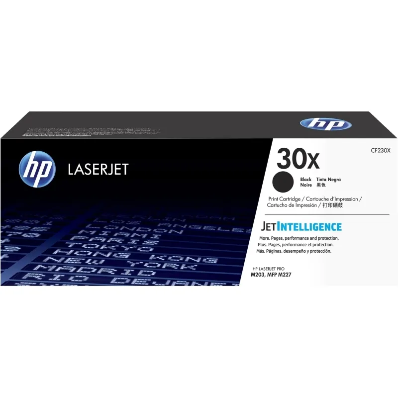 HP CF230X Cartucho de Tóner Negro Original - 30X